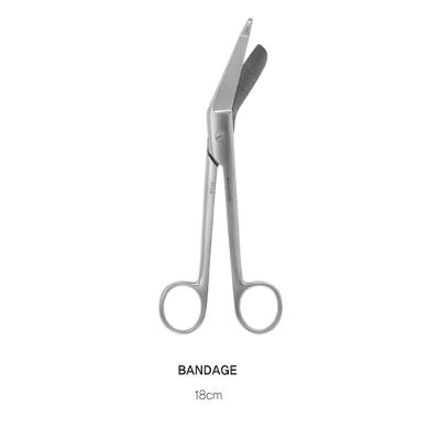 [특가] [가디언] 밴디지 시저 (Bandage Scissors) 붕대가위 18cm