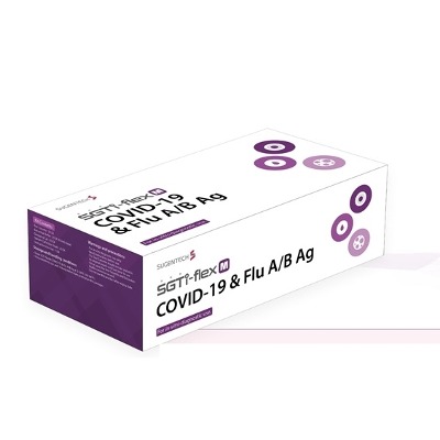 [수젠텍] 코로나,독감 동시진단키트 전문가용 25키트/박스