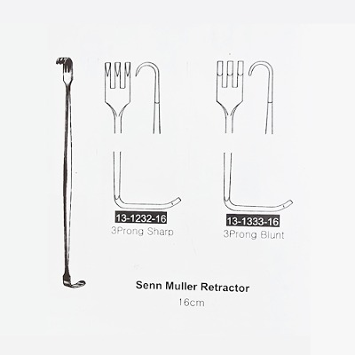 [진성] 센뮬러리트렉터 16cm (Senn Muller Retractor)
