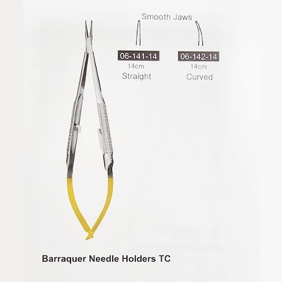 [진성] 마이크로니들홀더 TC(Barraquer Needle Holders) 14cm