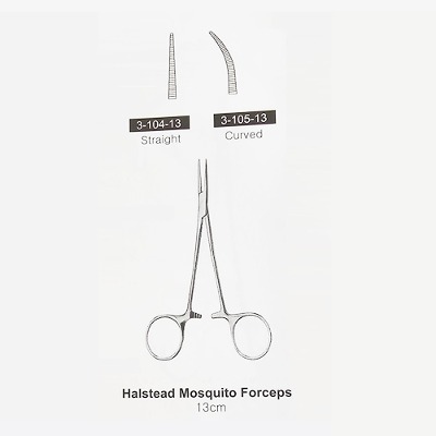 [진성] 모스키토 13cm(Halstead Mosquito Forceps)